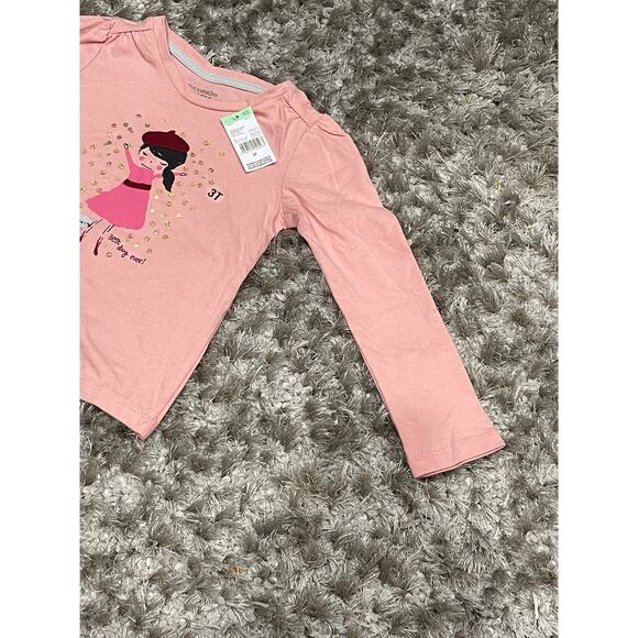 Lovely Girls T-shirt Long Sleeve Size 3T - Picture 5 of 9